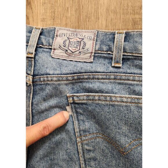 VTG Levis Silver medal Loose Fit stretch denim men's sizs 38x30 comfort - Picture 7 of 9